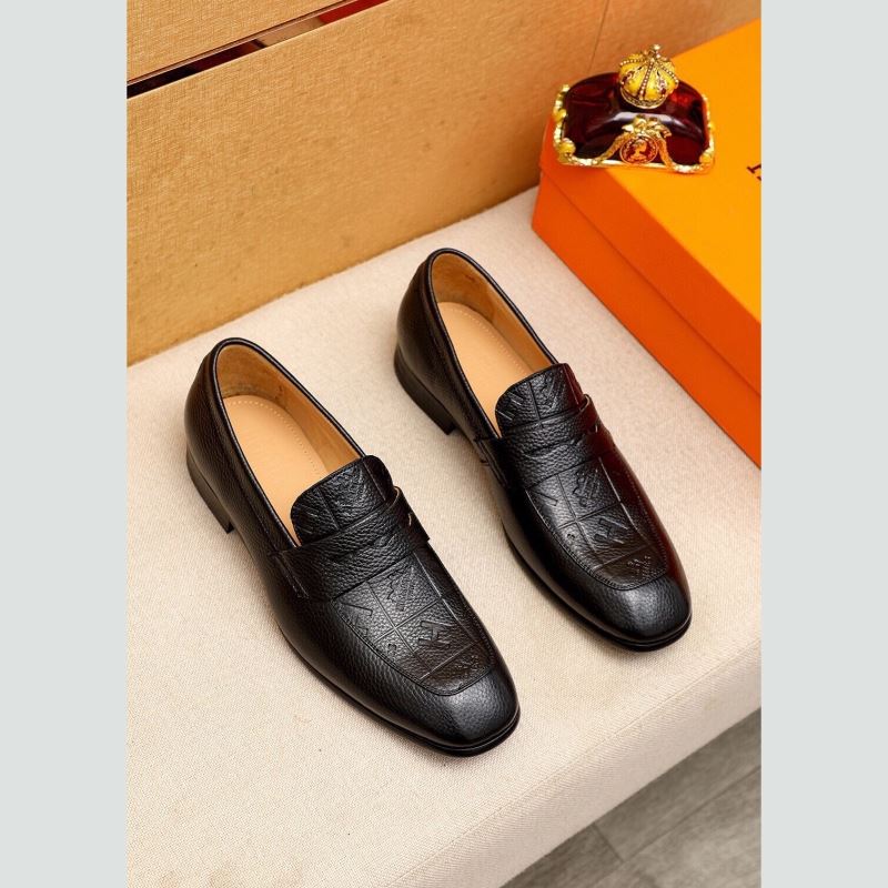 H**mes leather shoes